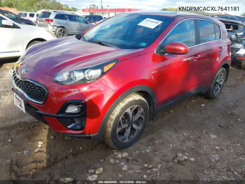2020 Kia Sportage Lx VIN KNDPMCACXL7641181 фото 2