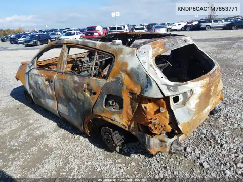 KNDP6CAC1M7853771 — 2021 Kia Sportage, фото 3 с аукциона IAAI, Пожар