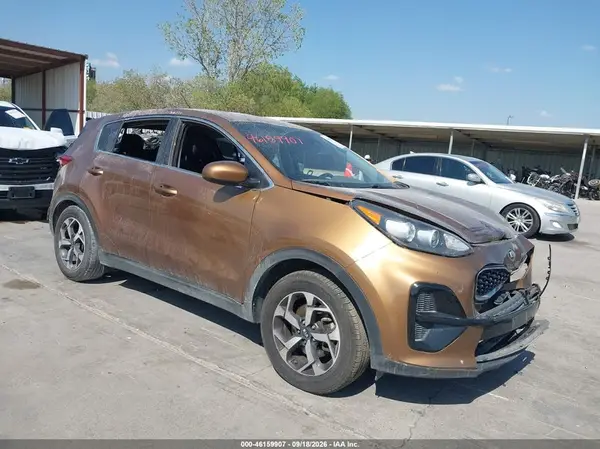 KNDPM3AC1M7923033 — 2021 Kia Sportage, Задняя часть (Rear), фото до ремонта