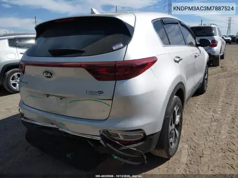 2021 Kia Sportage Lx VIN KNDPM3AC3M7887524 фото 5