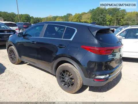 KNDPMCAC5M7943138 — 2021 Kia Sportage, фото 4 с аукциона IAAI, Передняя часть