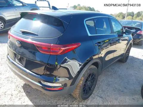 KNDPMCAC5M7943138 — 2021 Kia Sportage, фото 5 с аукциона IAAI, Передняя часть