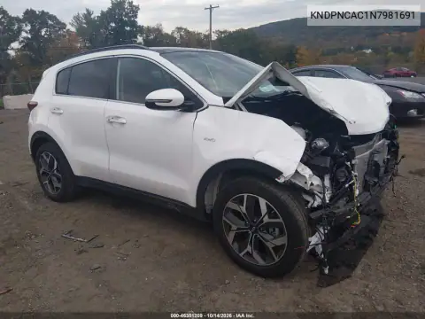 KNDPNCAC1N7981691 — 2022 Kia Sportage, фото 2 с аукциона IAAI, Передняя часть