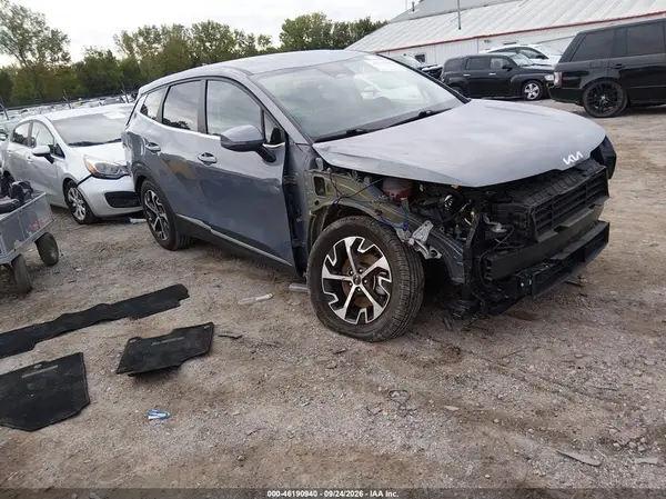 5XYK33AF1PG087920 — 2023 Kia Sportage, Передняя часть (Front End), фото до ремонта