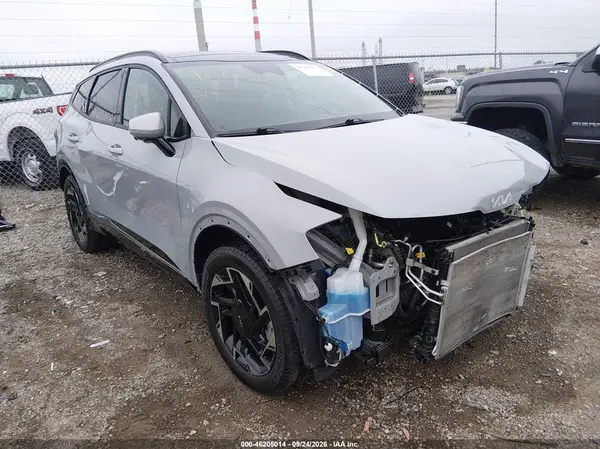 5XYK5CAF0PG100876 — 2023 Kia Sportage, Передняя часть (Front End), фото до ремонта