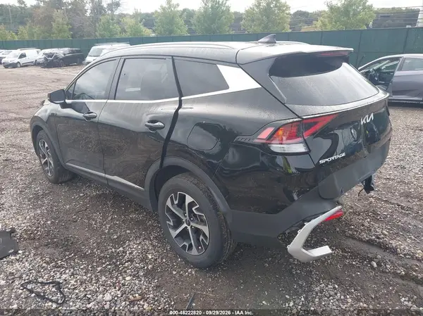 5XYK3CAF5PG126105 — 2023 Kia Sportage, фото 3 с аукциона IAAI, Задняя часть