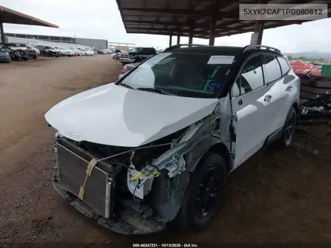 5XYK7CAF1PG080812 — 2023 Kia Sportage, фото 3 с аукциона IAAI, Передний левый