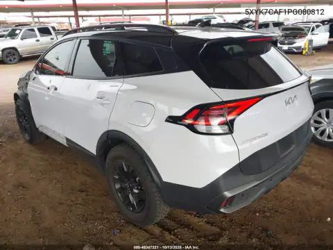 5XYK7CAF1PG080812 — 2023 Kia Sportage, фото 4 с аукциона IAAI, Передний левый