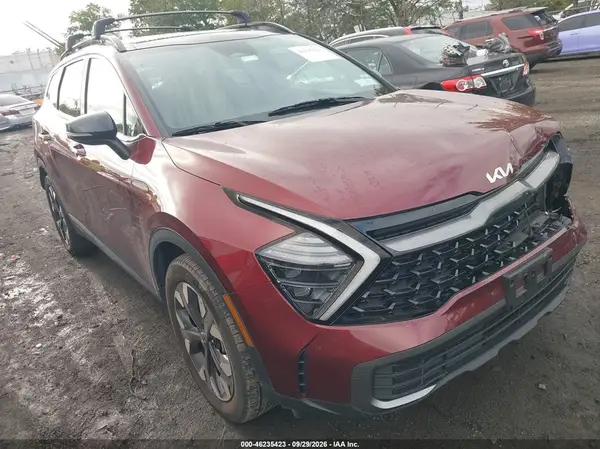 KNDPYDDH6R7157745 — 2024 Kia Sportage, Передняя часть (Front End), фото до ремонта