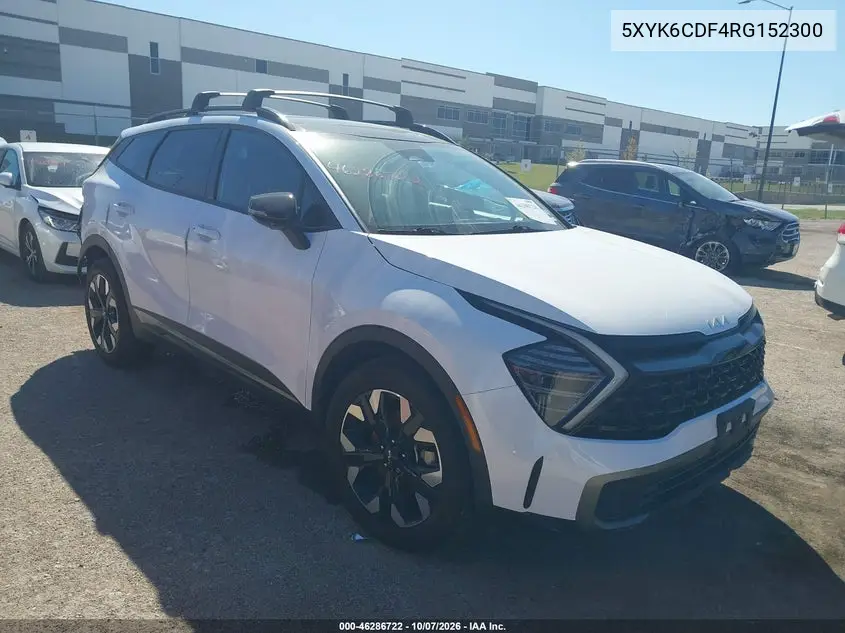 2024 Kia Sportage X-Line VIN 5XYK6CDF4RG152300 фото 2
