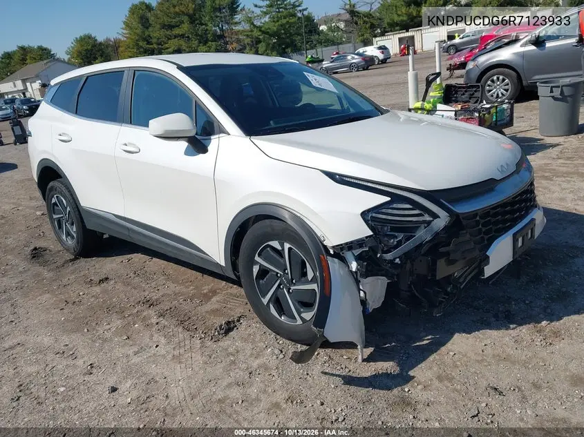 KNDPUCDG6R7123933 — 2024 Kia Sportage, фото 2 с аукциона IAAI, Передняя часть