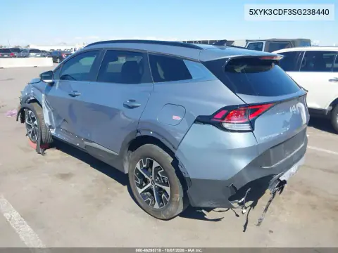 2025 Kia Sportage Ex VIN 5XYK3CDF3SG238440 фото 4