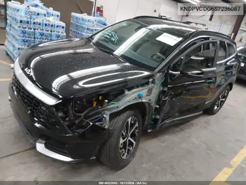 2025 Kia Sportage Hybrid Ex VIN KNDPVCDG6S7236087 фото 3