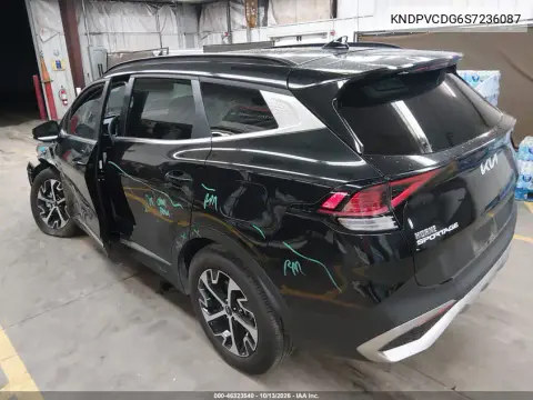 2025 Kia Sportage Hybrid Ex VIN KNDPVCDG6S7236087 фото 4