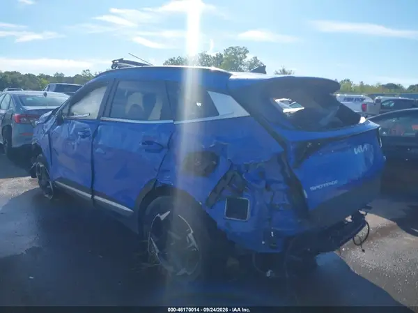 5XYK33DF4TG435828 — 2026 Kia Sportage, фото 3 с аукциона IAAI, Опрокидывание