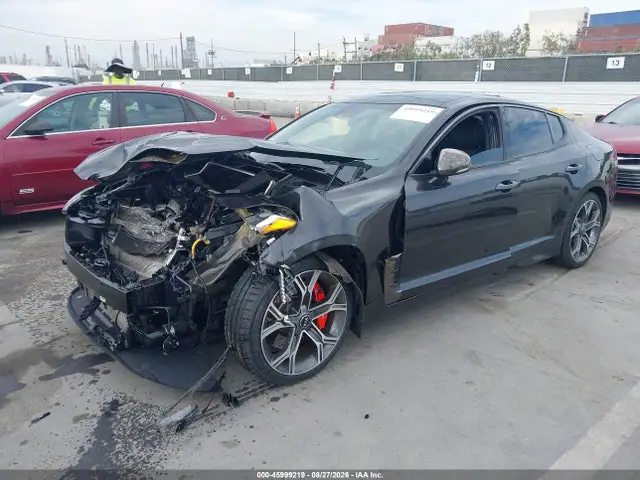 KNAE45LC0M6092319 — 2021 Kia Stinger GT1, фото 2 с аукциона IAAI 14.10.2026, Передняя часть
