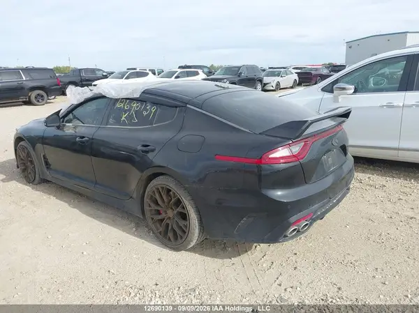 KNAE55LC5J6038913 — 2018 Kia Stinger, фото 3 с аукциона IAAI 29.09.2026, Передняя часть