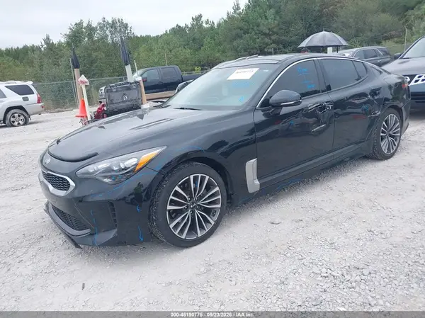 KNAE25LA8J6028321 — 2018 Kia Stinger, фото 2 с аукциона IAAI, Левый бок