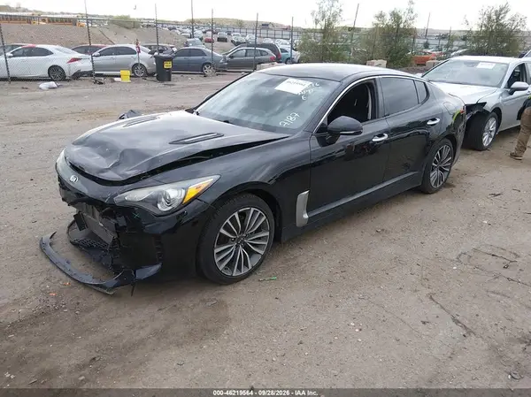 KNAE15LA9K6047187 — 2019 Kia Stinger, фото 2 с аукциона IAAI, Передняя часть