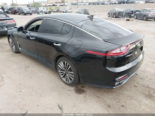 KNAE15LA9K6047187 — 2019 Kia Stinger, фото 3 с аукциона IAAI, Передняя часть