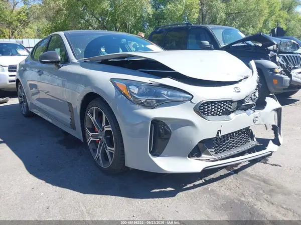KNAE55LC0L6078559 — 2020 Kia Stinger, Передняя часть (Front End), фото до ремонта