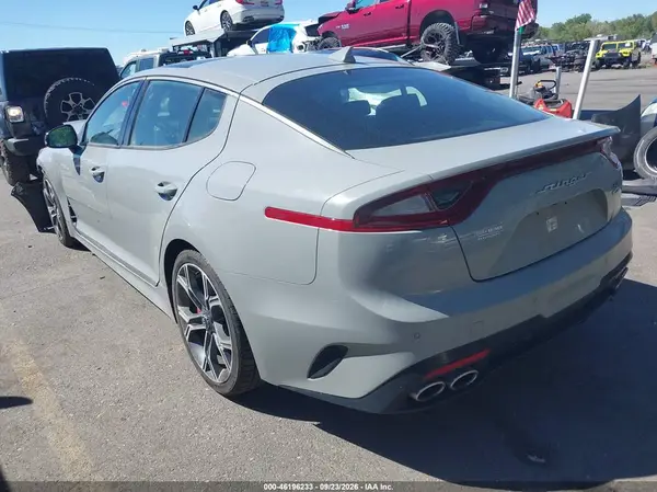 KNAE55LC0L6078559 — 2020 Kia Stinger, фото 3 с аукциона IAAI, Передняя часть