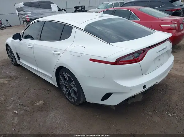 KNAE15LA9L6083057 — 2020 Kia Stinger, фото 3 с аукциона IAAI, Задняя часть