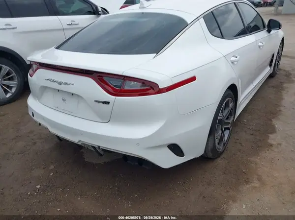 KNAE15LA9L6083057 — 2020 Kia Stinger, фото 4 с аукциона IAAI, Задняя часть