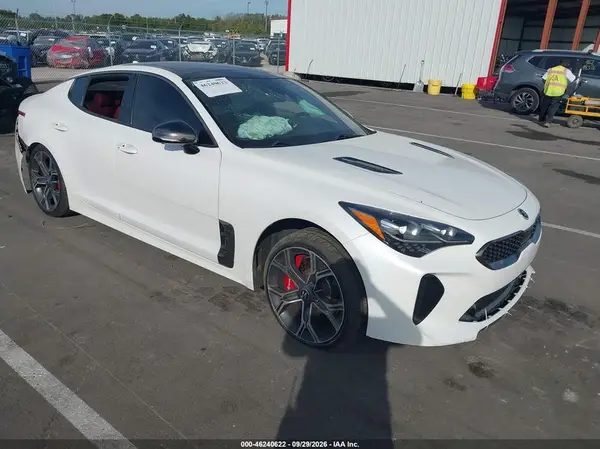 KNAE55LC0M6091216 — 2021 Kia Stinger, Задняя часть (Rear), фото до ремонта