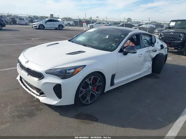 KNAE55LC0M6091216 — 2021 Kia Stinger, фото 2 с аукциона IAAI, Задняя часть