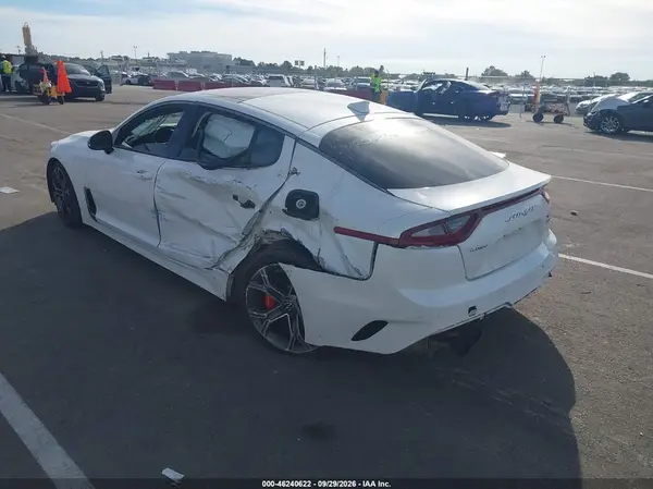 KNAE55LC0M6091216 — 2021 Kia Stinger, фото 3 с аукциона IAAI, Задняя часть