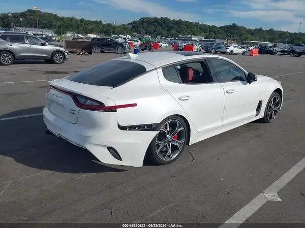 KNAE55LC0M6091216 — 2021 Kia Stinger, фото 4 с аукциона IAAI, Задняя часть
