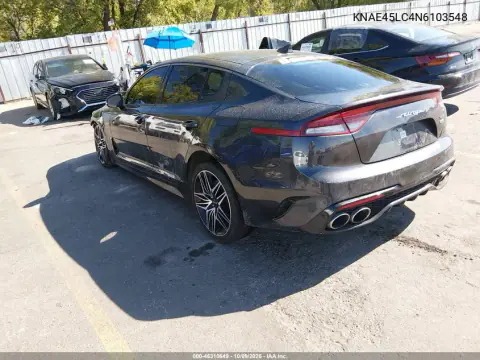 2022 Kia Stinger Gt1 VIN KNAE45LC4N6103548 фото 3