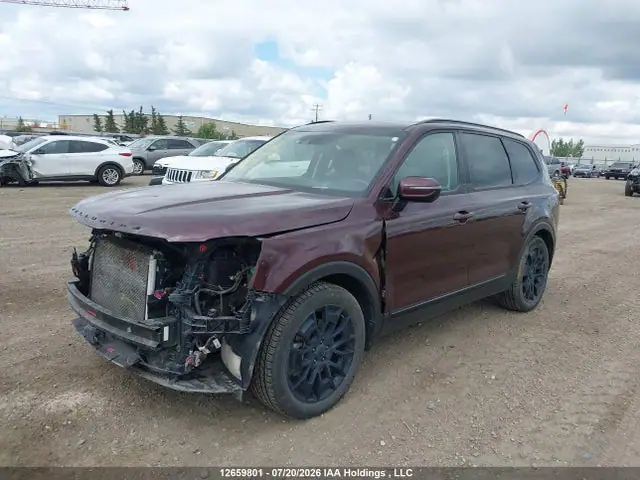 5XYP5DHC8MG168989 — 2021 Kia Telluride Nightsky/Sx/Sx Limited, фото 2 с аукциона IAAI 14.10.2026, Передняя часть