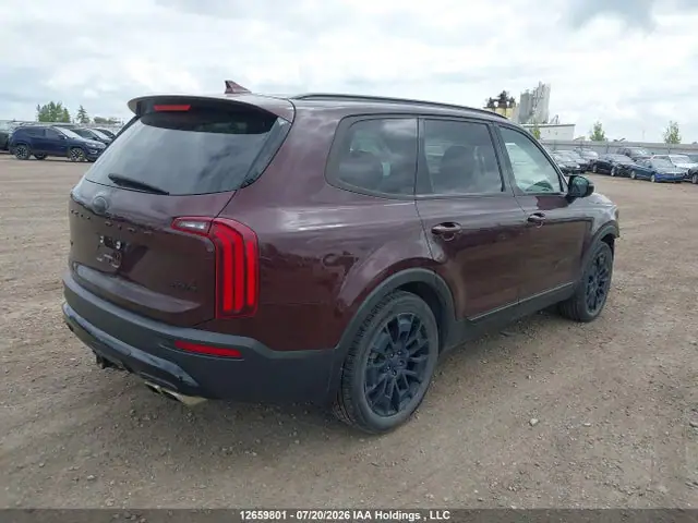5XYP5DHC8MG168989 — 2021 Kia Telluride Nightsky/Sx/Sx Limited, фото 4 с аукциона IAAI 14.10.2026, Передняя часть