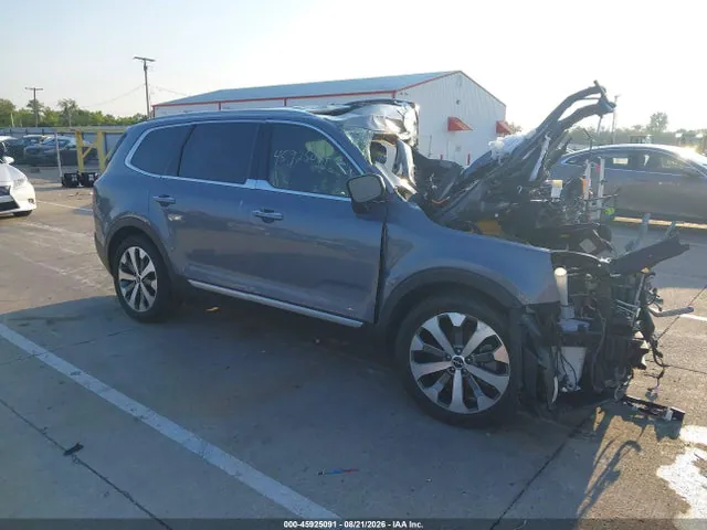 2022 KIA Telluride S VIN 5XYP64HC7NG221440 фото 1