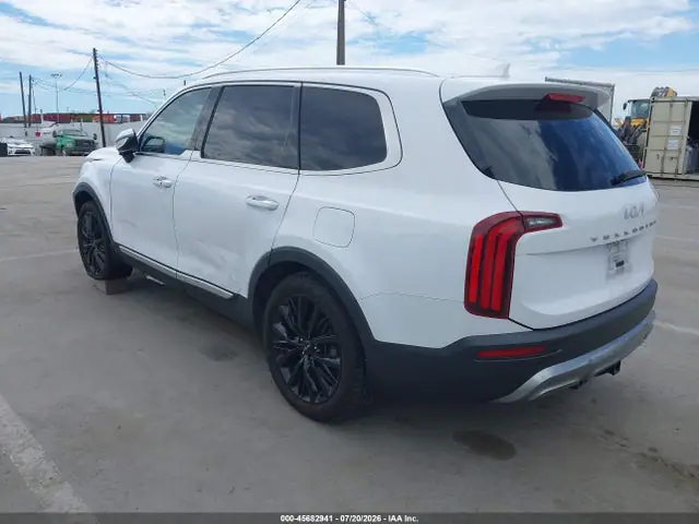 5XYP54HCXNG256296 — 2022 Kia Telluride Sx, фото 3 с аукциона IAAI 30.09.2026, Передняя часть