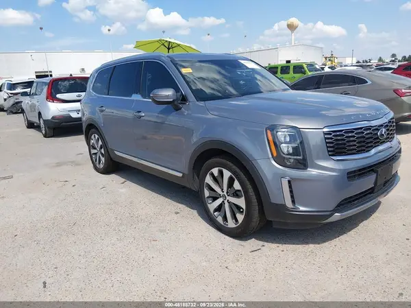 5XYP3DHC9MG111416 — 2021 Kia Telluride, Задняя часть слева (Left Rear), фото до ремонта