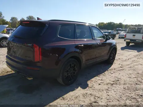 2021 Kia Telluride Sx VIN 5XYP5DHC9MG129490 фото 4