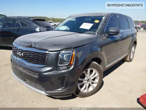 2022 Kia Telluride Lx VIN 5XYP2DHC1NG297473 фото 3