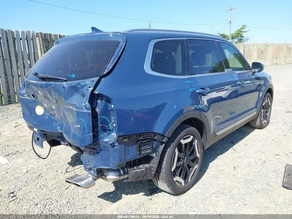5XYP6DGC4SG675805 — 2025 Kia Telluride, фото 4 с аукциона IAAI 12.10.2026, Задняя часть