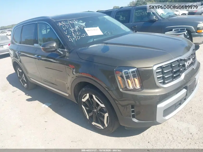 2025 Kia Telluride S VIN 5XYP6DGC8SG689979 фото 2