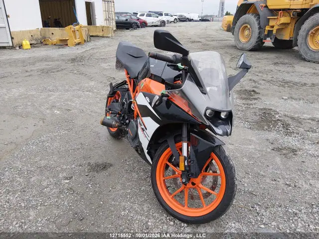 MD2JYJ409HC285136 — 2017 KTM 390 Duke, Передняя часть справа (Right Front), фото до ремонта