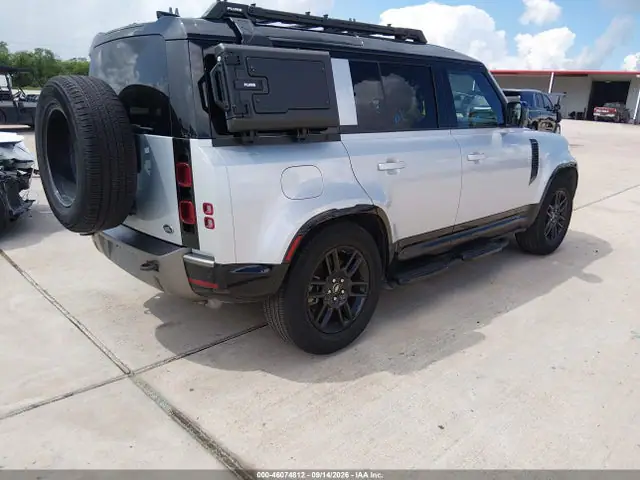 2021 Land Rover Defender 110 X-dynamic Se VIN SALE27RU7M2038214 фото 4