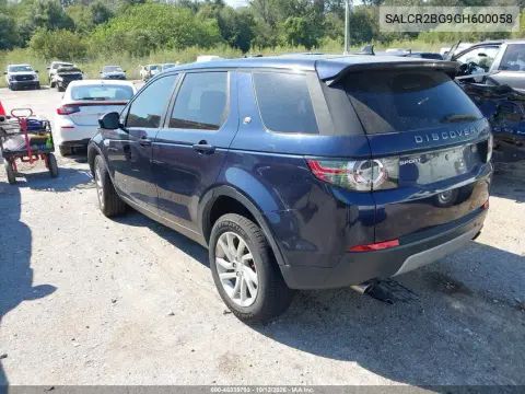 2016 Land Rover Discovery Sport Hse VIN SALCR2BG9GH600058 фото 4