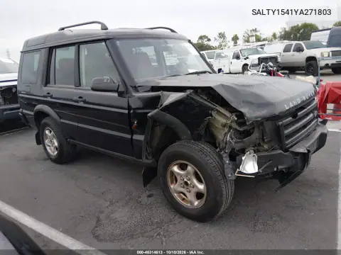 SALTY1541YA271803 — 2000 Land Rover Discovery, Передняя часть, фото до ремонта