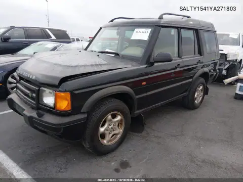 2000 Land Rover Discovery Series Ii Cloth/Series Ii Leather VIN SALTY1541YA271803 фото 3