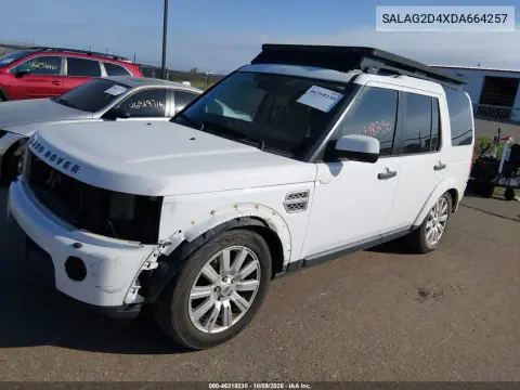 2013 Land Rover Lr4 VIN SALAG2D4XDA664257 фото 3