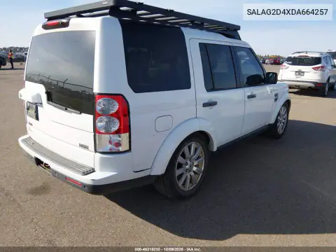 2013 Land Rover Lr4 VIN SALAG2D4XDA664257 фото 5