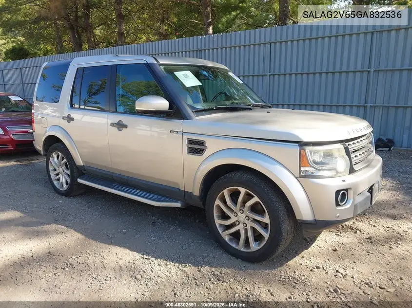 2016 Land Rover Lr4 VIN SALAG2V65GA832536 фото 2